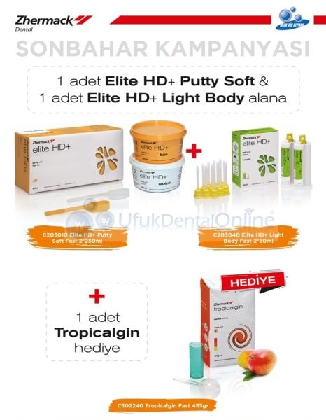 Zhermack Elite Hd Set Alımına 1 Adet Tropicalgin Hediye Kampanyası