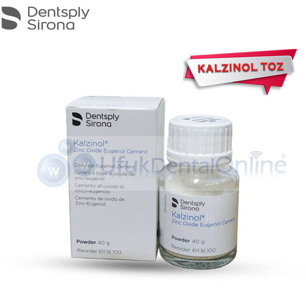 Kalzinol Toz | Çinko Oksit Ojenol Siman