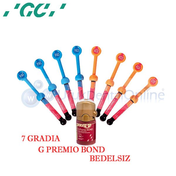 Gradia Direct Kompozit 7 Tüp + G Premio Bond