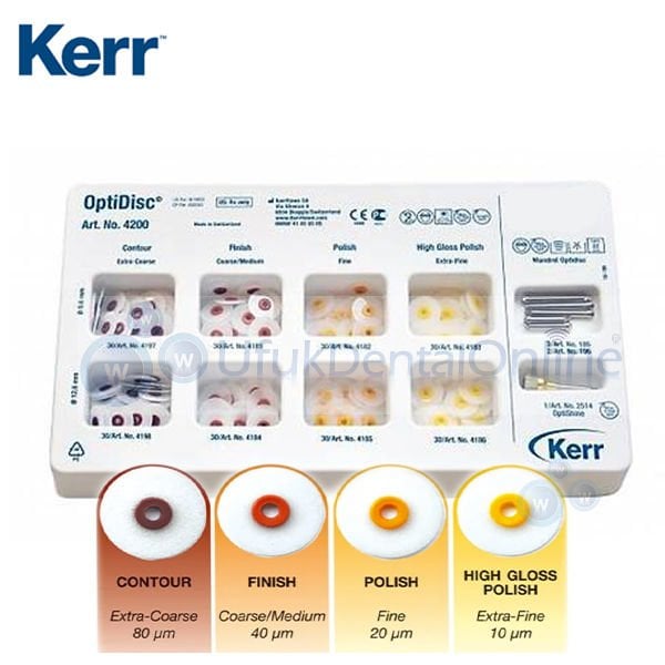 Kerr Optidisk Set | Kompozit Parlatma disk 4200