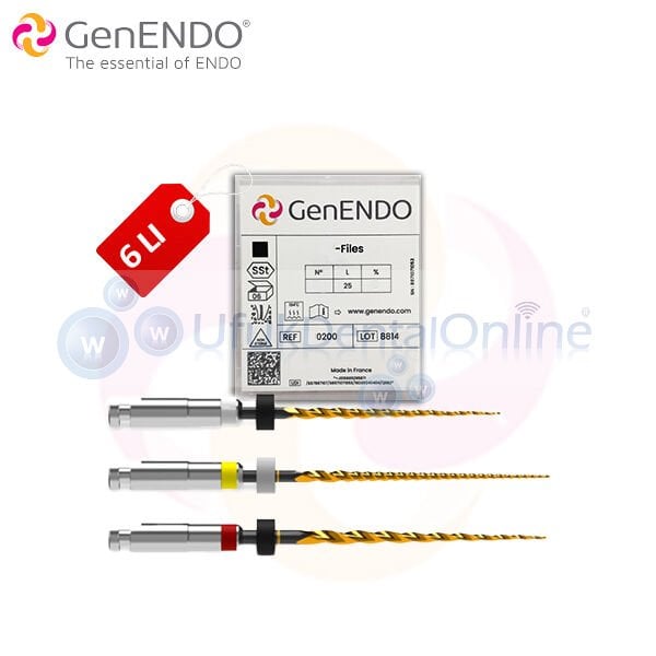 GenEndo Revo S Döner Eğe 6 lı | Micro Mega