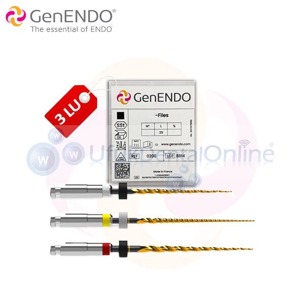 GenEndo Revo S Döner Eğe 3 lu | Micro Mega