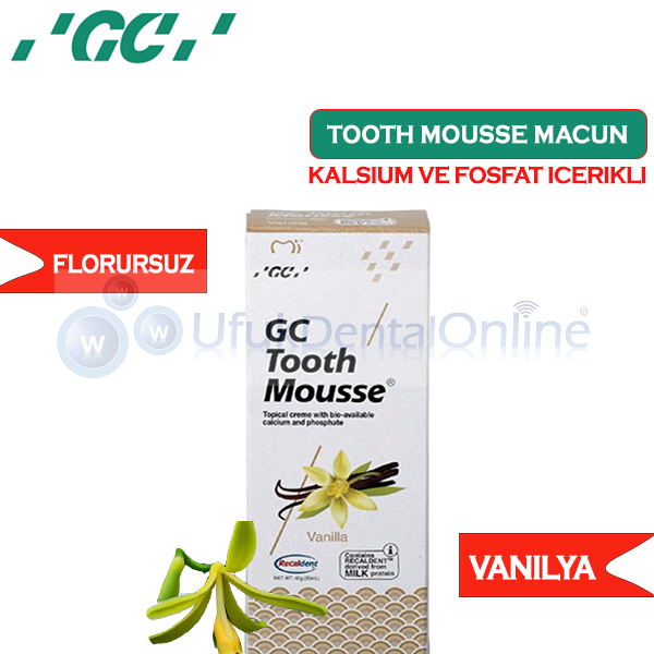 Tooth Mousse Topikal Krem 40 Gr | Vanilya