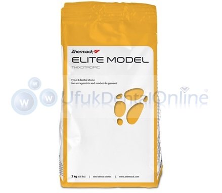 Zhermack Elite Model Sert Alçı 3 kg Model Alçısı