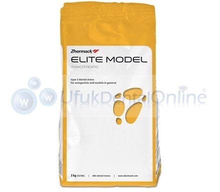 Zhermack Elite Model Sert Alçı 3 kg Model Alçısı