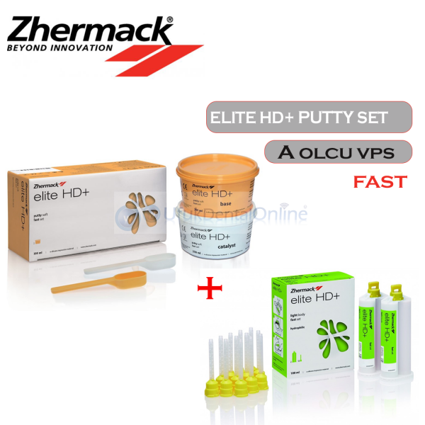 Zhermack Elite HD+ A Silikon Ölçü Takım | Fast Set